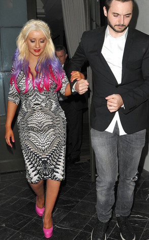 Christina Aguilera, Matt Rutler Christina Aguilera, Matt Rutler